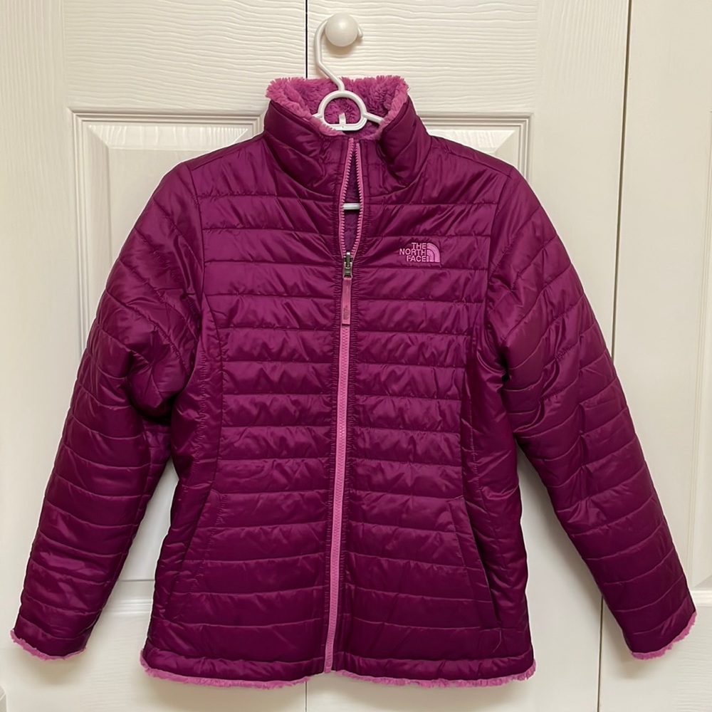 North face reversible jacket